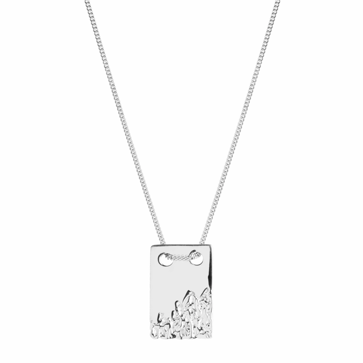 Maria Black Rock Tag Necklace 1 Maria Black Rock Tag Necklace