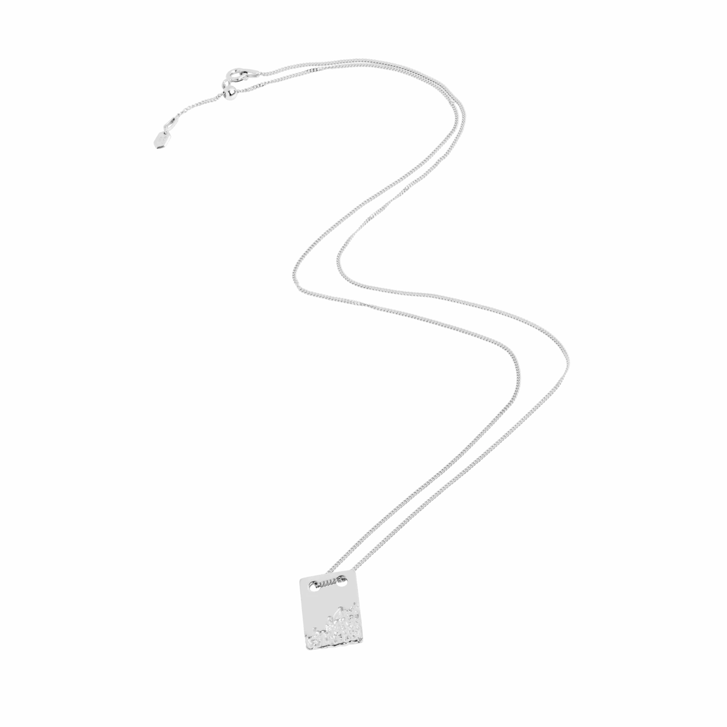 Maria Black Rock Tag Necklace 2 Maria Black Rock Tag Necklace - Image 2