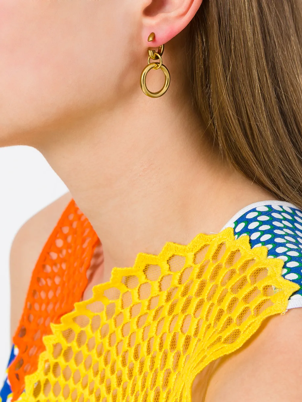 Women Maria Black Dogma Earring 2 Women Maria Black Dogma Earring - Image 2