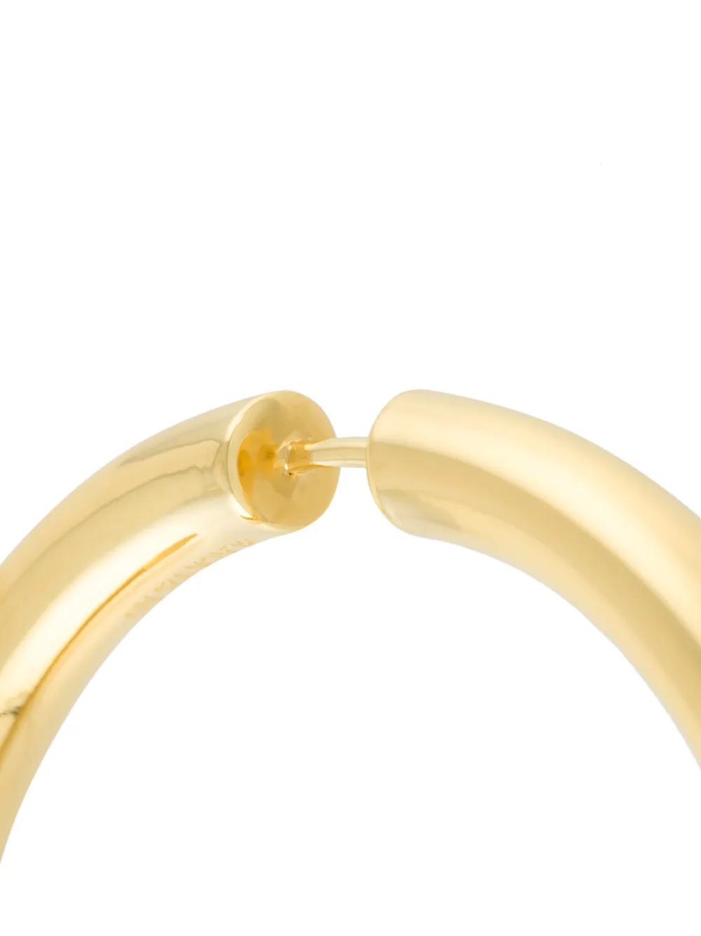 Women Maria Black Disrupted 40 Hoop Earring 4 Women Maria Black Disrupted 40 Hoop Earring - Image 4