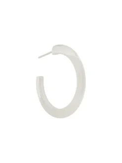 Women Maria Black Else Hoop Medium Earring