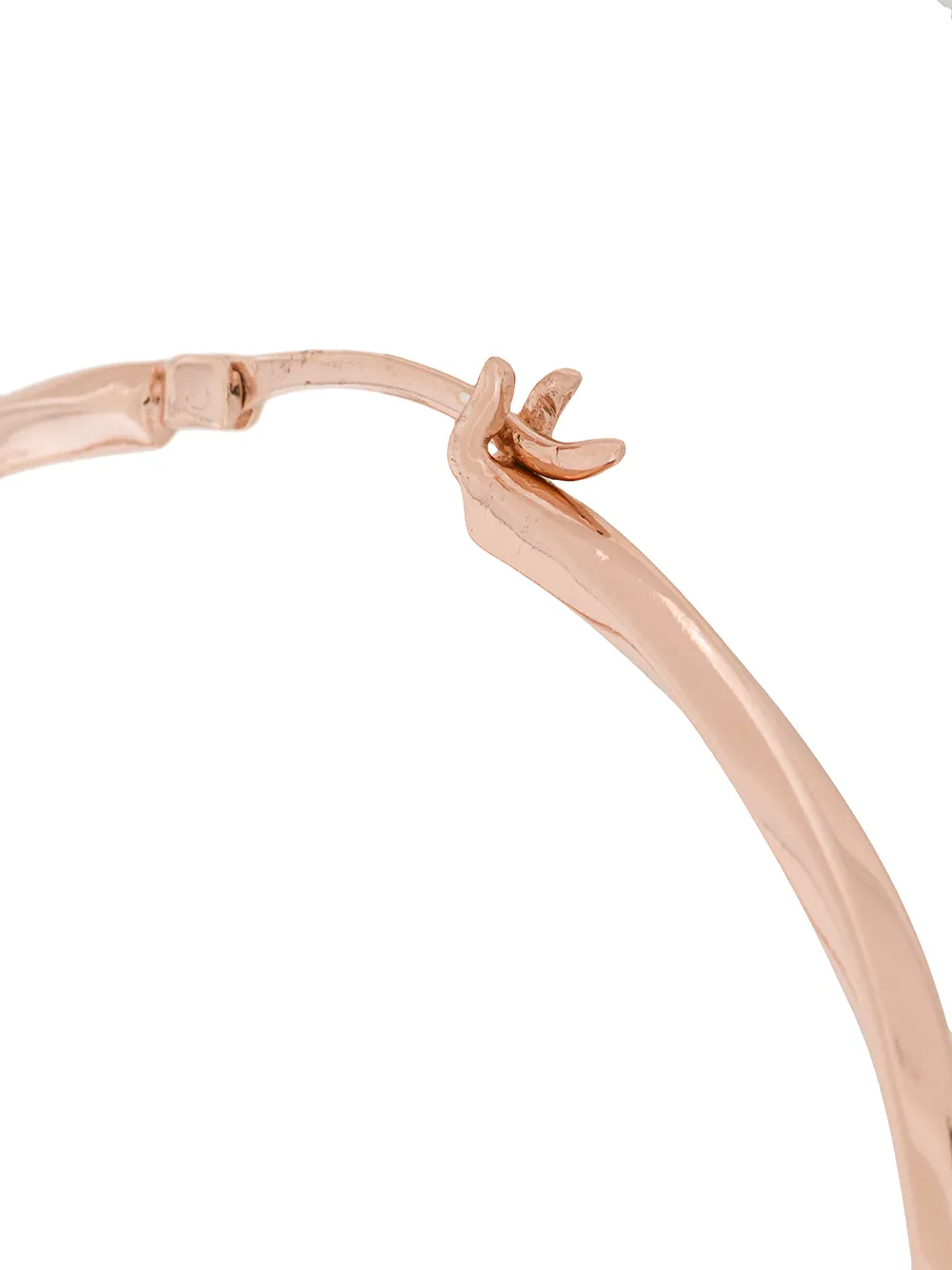 Women Maria Black Francisca Hoop Large Earring 4 Women Maria Black Francisca Hoop Large Earring - Image 4