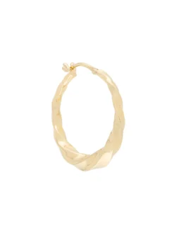 Women Maria Black Sadie Hoop Earring