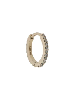 Women Maria Black Rainbow Huggie Earring