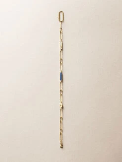 Maria Black Blue Velvet Bracelet