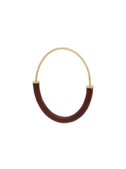 Women Maria Black Serendipity Medium Color Pop Hoop Earring