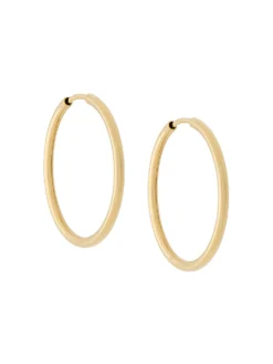 Women Maria Black Senorita 25 Hoops