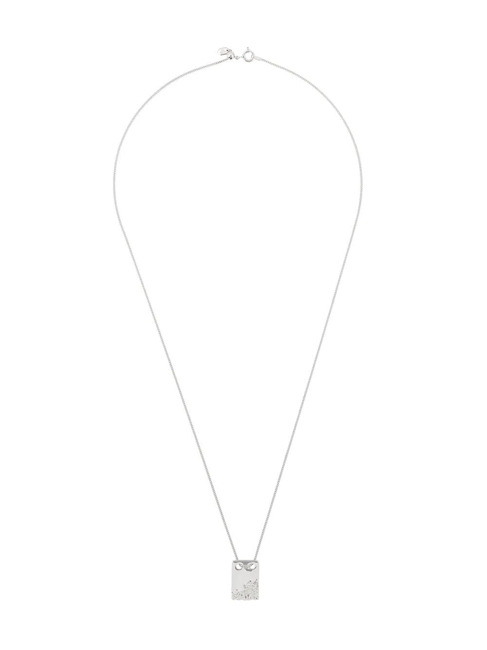 Women Maria Black Rock Tag Necklace 1 Women Maria Black Rock Tag Necklace