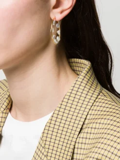 Women Maria Black Baroque Hoop 35 Earring -Maria Black 13958949 18011229 1000