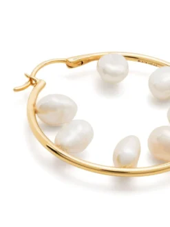 Women Maria Black Baroque Hoop 35 Earring -Maria Black 13958949 40955232 1000