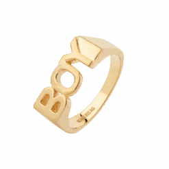 Maria Black Boy Ring +