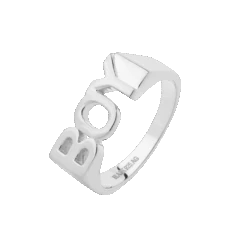 Maria Black Boy Ring