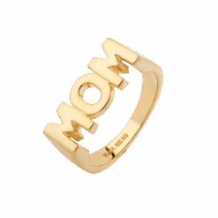 Maria Black Mom Ring