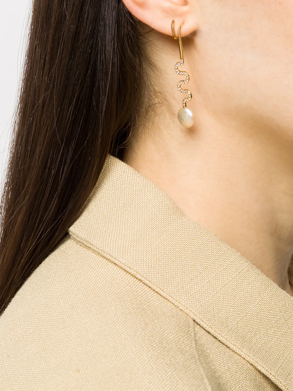 Women Maria Black Miraggio Twirl Earring 2 Women Maria Black Miraggio Twirl Earring - Image 2