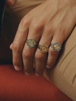 Maria Black Moss Ocean Ring -Maria Black 1547 d342c77144 500393agocean original