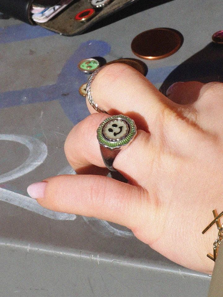 Maria Black Moss Emerald Ring 4 Maria Black Moss Emerald Ring - Image 4