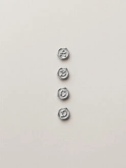 Maria Black Letter Coin