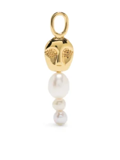 Women Maria Black Knight Pearl Charm
