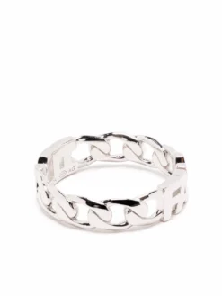 Women Maria Black Family Silver Ring