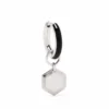 Women Maria Black Hey Kim Huggie Single Earring