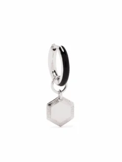 Women Maria Black Hey Kim Huggie Single Earring