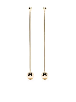 Women Maria Black Orbit Shoulder Duster Earrings