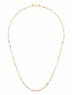 Women Maria Black Gemma Gold-plated Sterling Silver Necklace