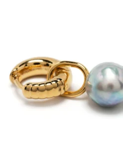 Women Maria Black Blue Moutain Huggie Earrings 7 Women Maria Black Blue Moutain Huggie Earrings -Maria Black 16878326 40728875 1000