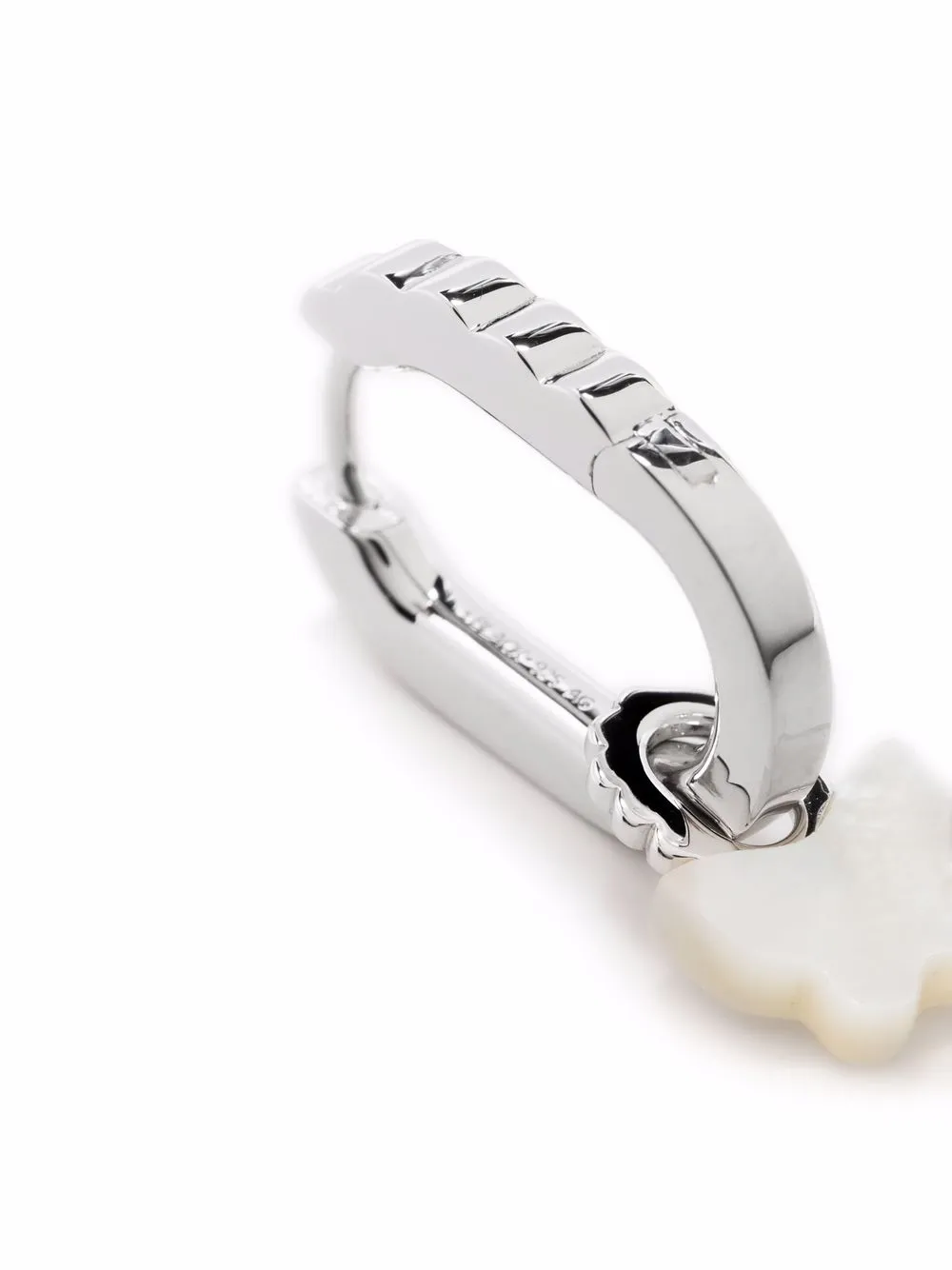 Women Maria Black Goodness Single Huggie Earring 3 Women Maria Black Goodness Single Huggie Earring - Image 3