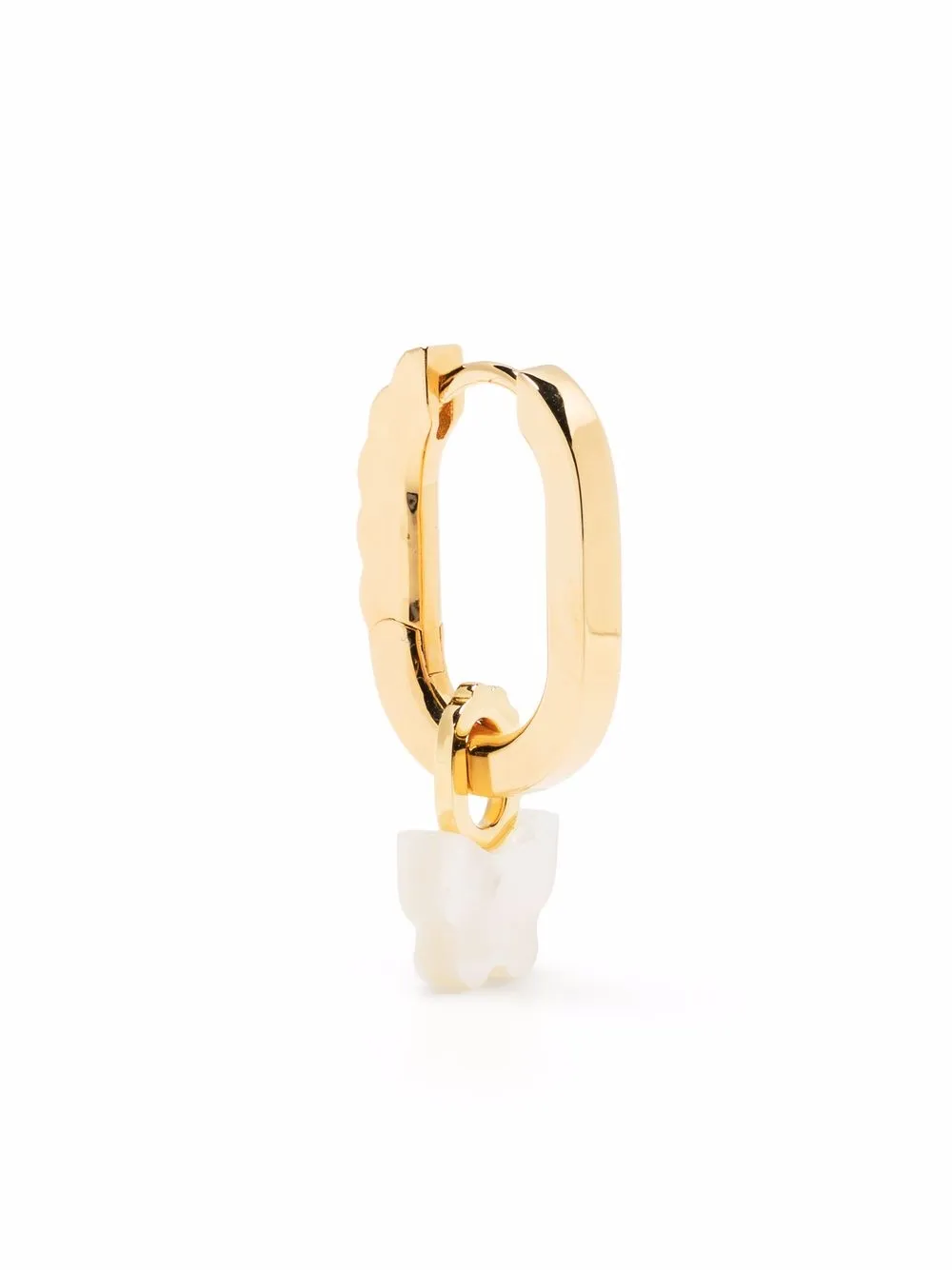 Women Maria Black Goodness Huggie Hoop Earring 1 Women Maria Black Goodness Huggie Hoop Earring