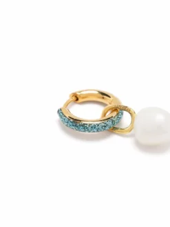 Women Maria Black Tequila Ocean Glitter Single Hoop Earring -Maria Black 17211624 37030528 1000