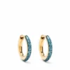 Women Maria Black Kate Ocean Hoop Earrings