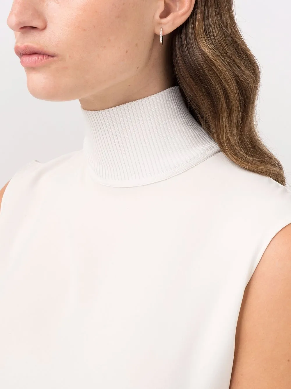 Women Maria Black Lost Highway 10 Diamond Single Huggie Earring 2 Women Maria Black Lost Highway 10 Diamond Single Huggie Earring - Image 2