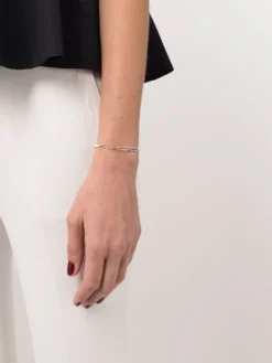 Women Maria Black Blue Velvet Chain Bracelet -Maria Black 17495150 36704036 1000