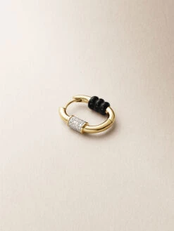 Maria Black Vertigo 12 Black Earring