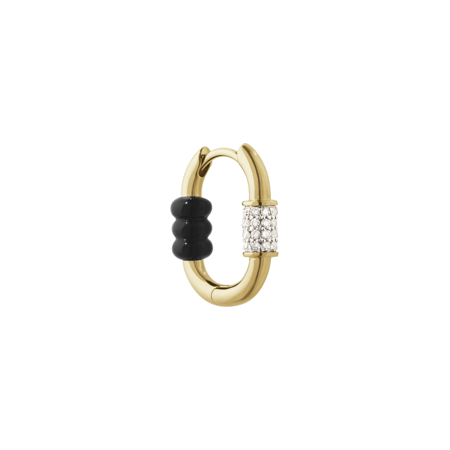 Maria Black Vertigo 12 Black Earring 3 Maria Black Vertigo 12 Black Earring - Image 3