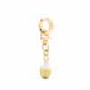 Women Maria Black Mambo Huggie Pearl Earrings