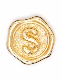 Women Maria Black POP Letter S Coin