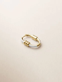 Maria Black Vertigo 16 White Earring