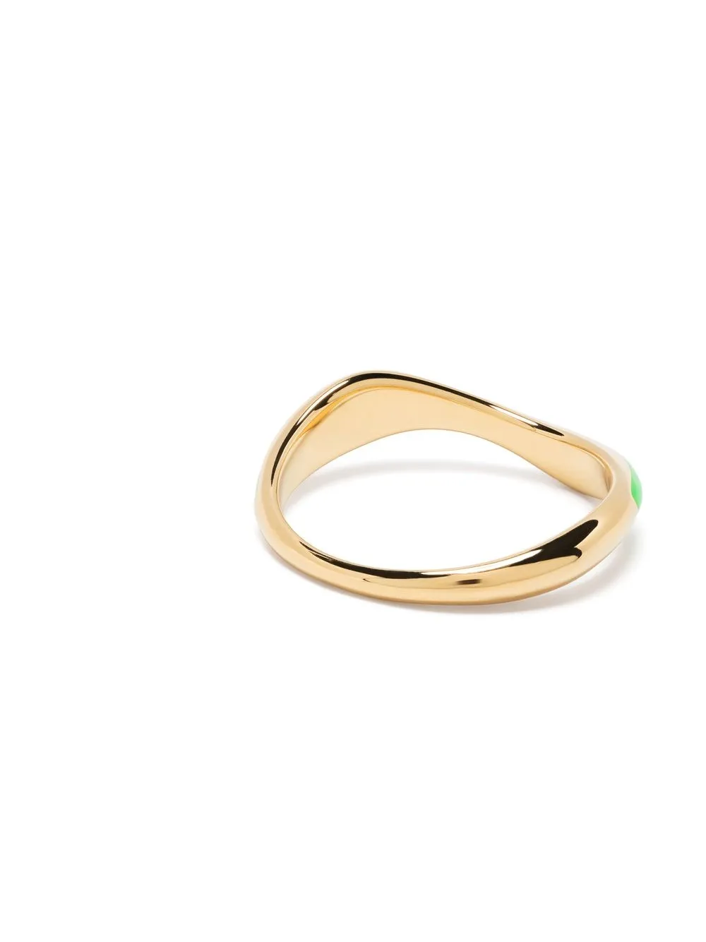 Women Maria Black Aura Wave Ring 4 Women Maria Black Aura Wave Ring - Image 4