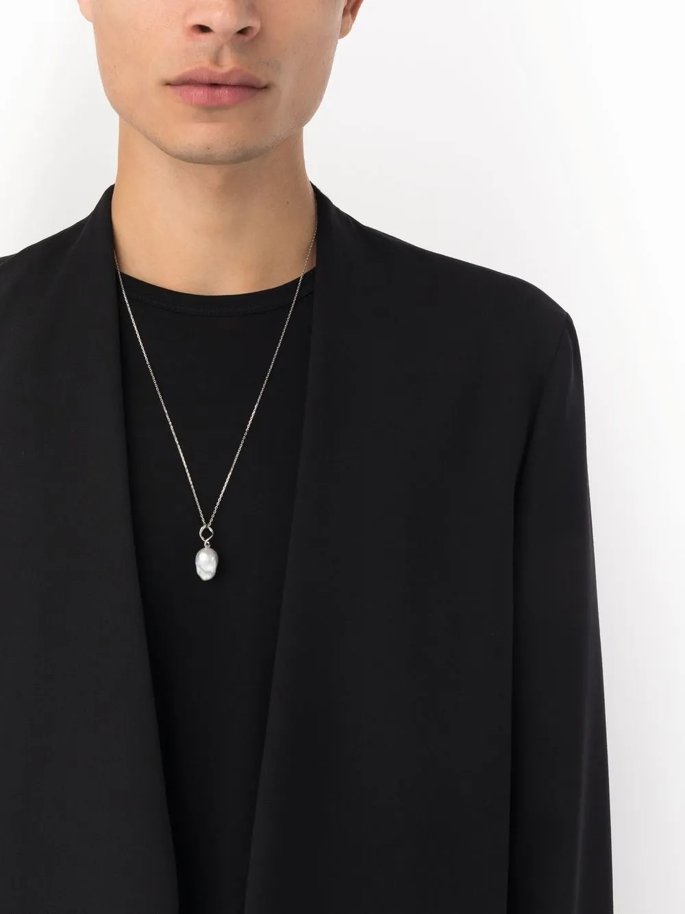 Women Maria Black Twister Necklace Charm 2 Women Maria Black Twister Necklace Charm - Image 2