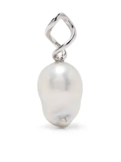 Women Maria Black Twister Necklace Charm