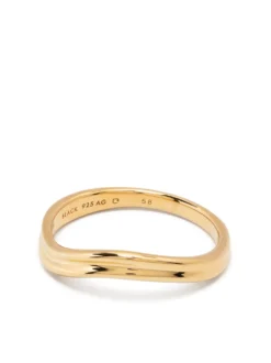 Women Maria Black Soma Plated Ring