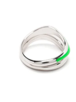 Women Maria Black Soma Neon-detail Ring Stack -Maria Black 19094545 45032362 1000