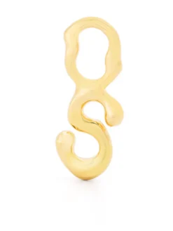 Women Maria Black Fluent Letter S Charm