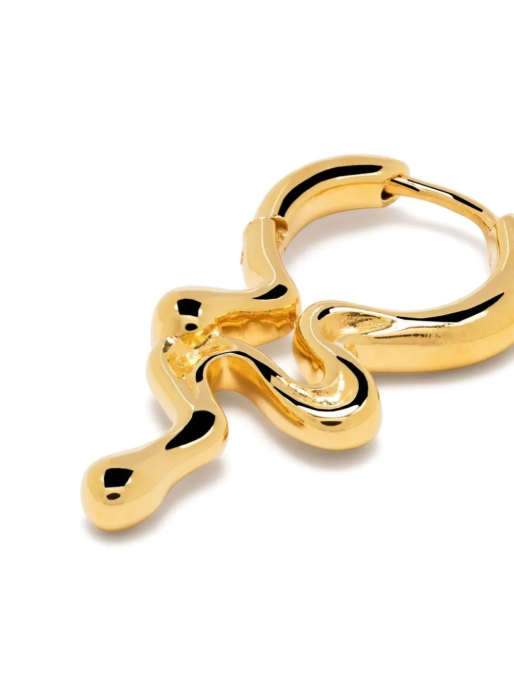 Women Maria Black Maya Huggie Single Earring 3 Women Maria Black Maya Huggie Single Earring - Image 3