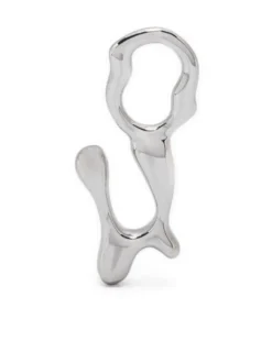 Women Maria Black Fluent U Letter Charm