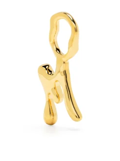 Women Maria Black Fluent Letter M Pendant