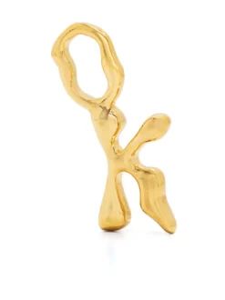 Women Maria Black Fluent Letter K Plated Charm