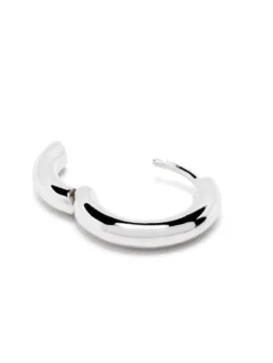 Women Maria Black Silver Slate 10 Huggie -Maria Black 19122182 44297012 1000